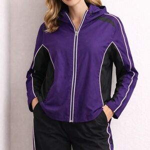 BCG Purple and Black Track Pants